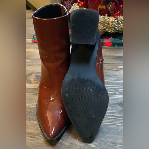 BP. Patent Leather Square Toe Boots - Picture 6 of 9